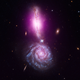 Illustration for article titled The Cosmic Wonder of Colliding Galaxies